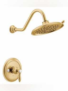 NEW Moen Brushed Gold M-Core-3 Series. Shower trim!